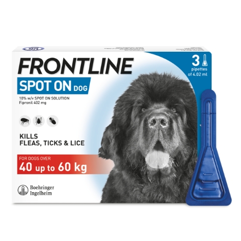 FRONTLINE SPOT ON Flea and Tick Treatment Dogs